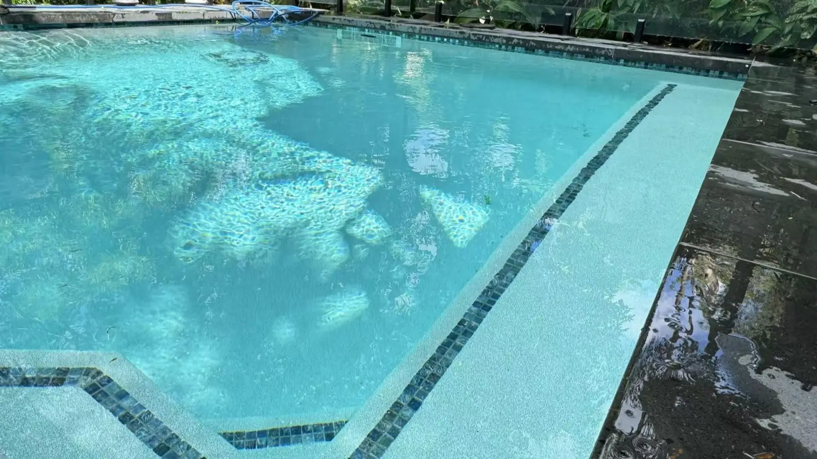 Bardon · pool build