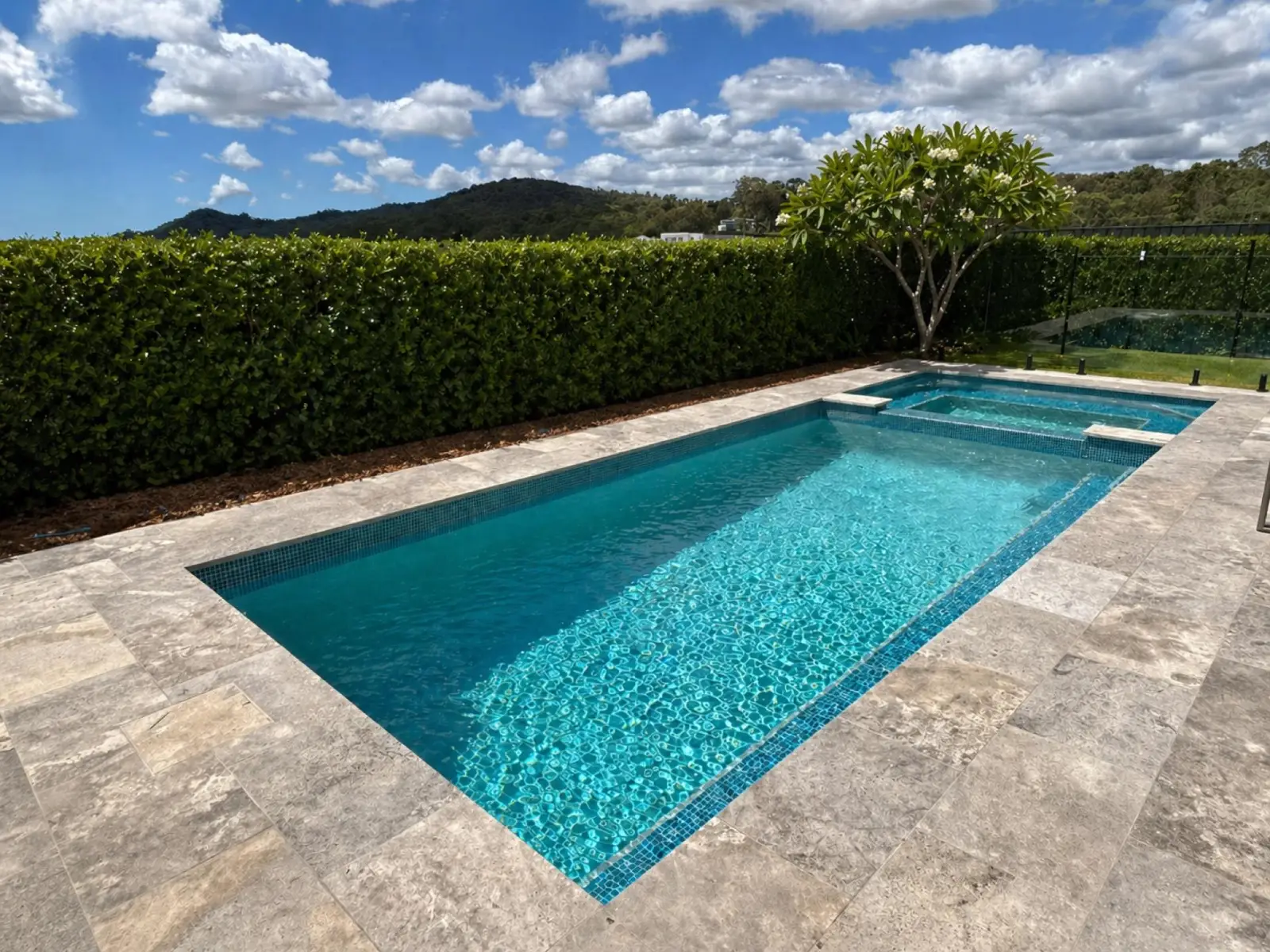 Logan · pool + spa