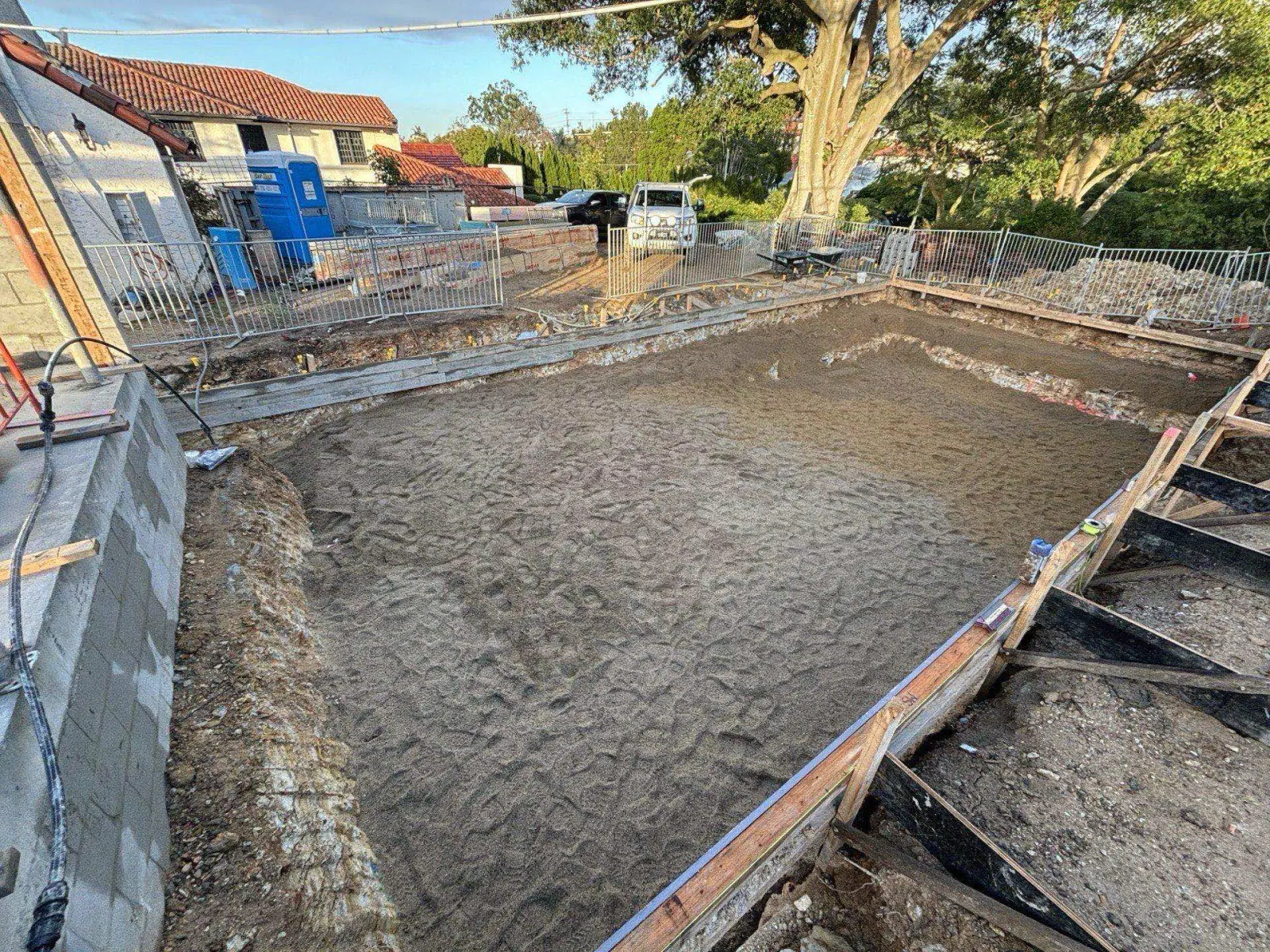 Fully tiled mosaic concrete pool in Windsor, Brisbane